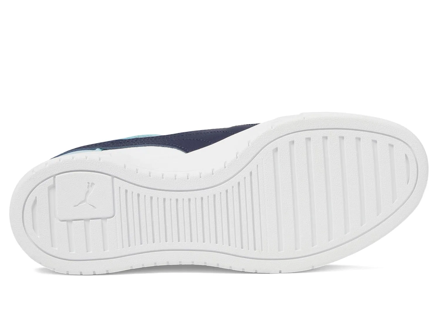 Детские кроссовки для мальчиков и девочек с моделью California Pro Classic PUMA PUMA White Silver Sky PUMA Navy — фото 3