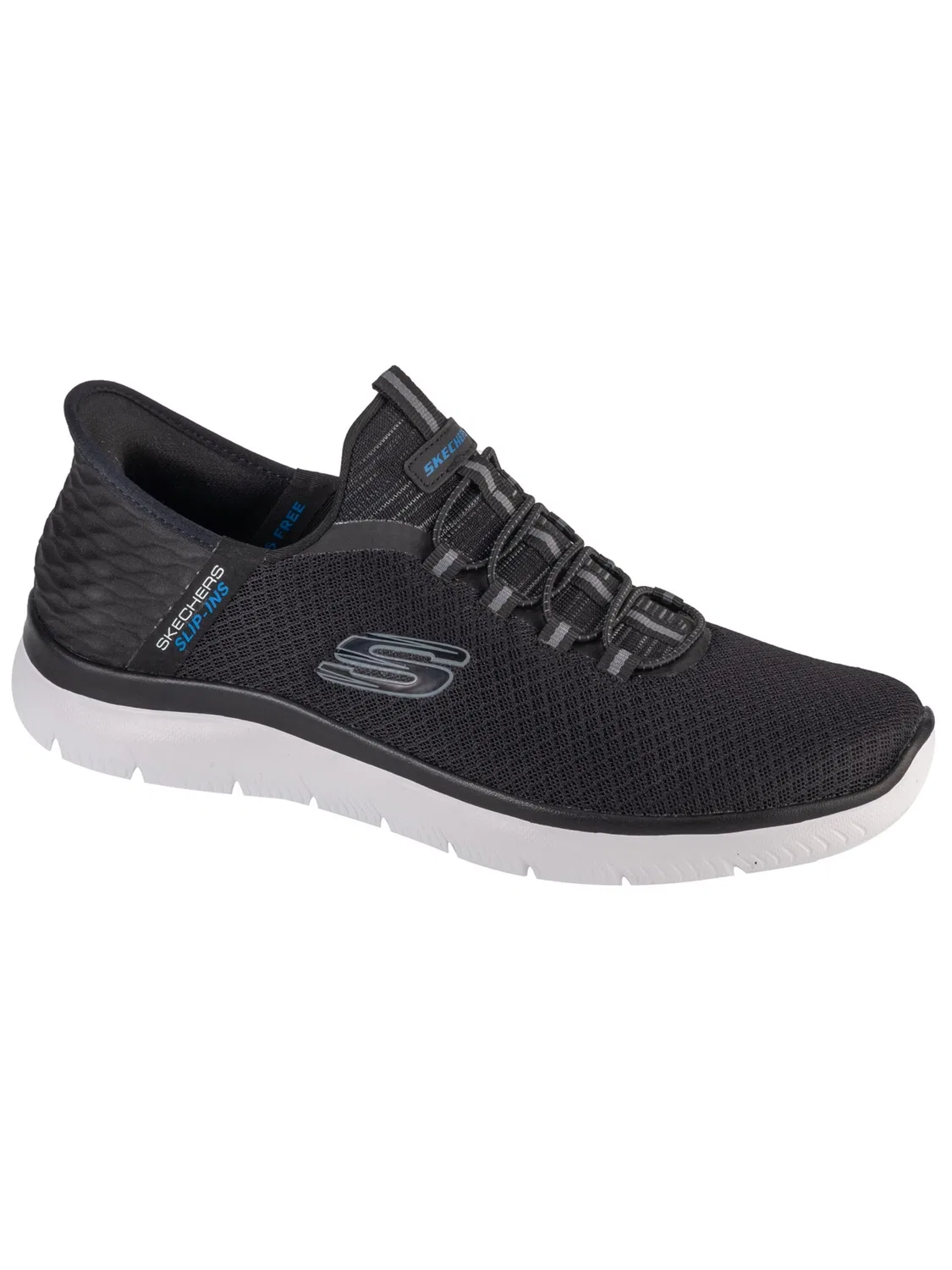 Кроссовки 'Skechers Slip-Ins Summits - High Range' Skechers, Mottled Black — фото 2