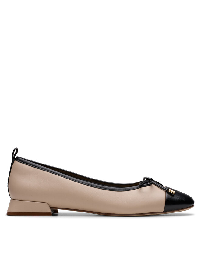 Балетки Ubree15 Poppy 26181329 Clarks, бежевый