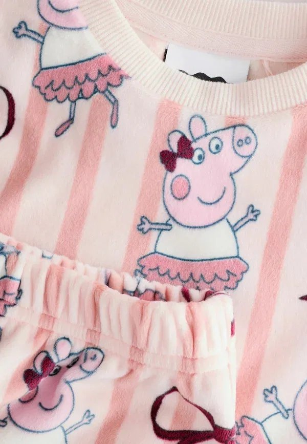 Комплект пижамы с принтом Peppa Pig Next Pink, розовый — фото 2