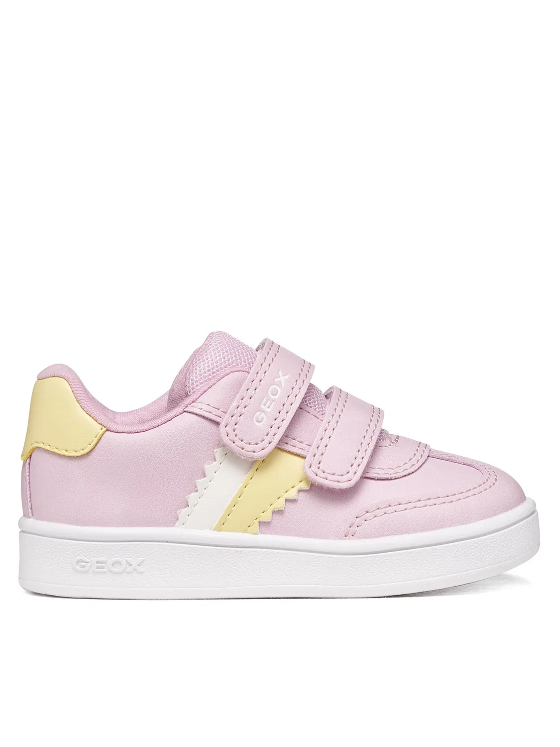 Кроссовки для девочки Eclyper Girl Geox, светло-розовый