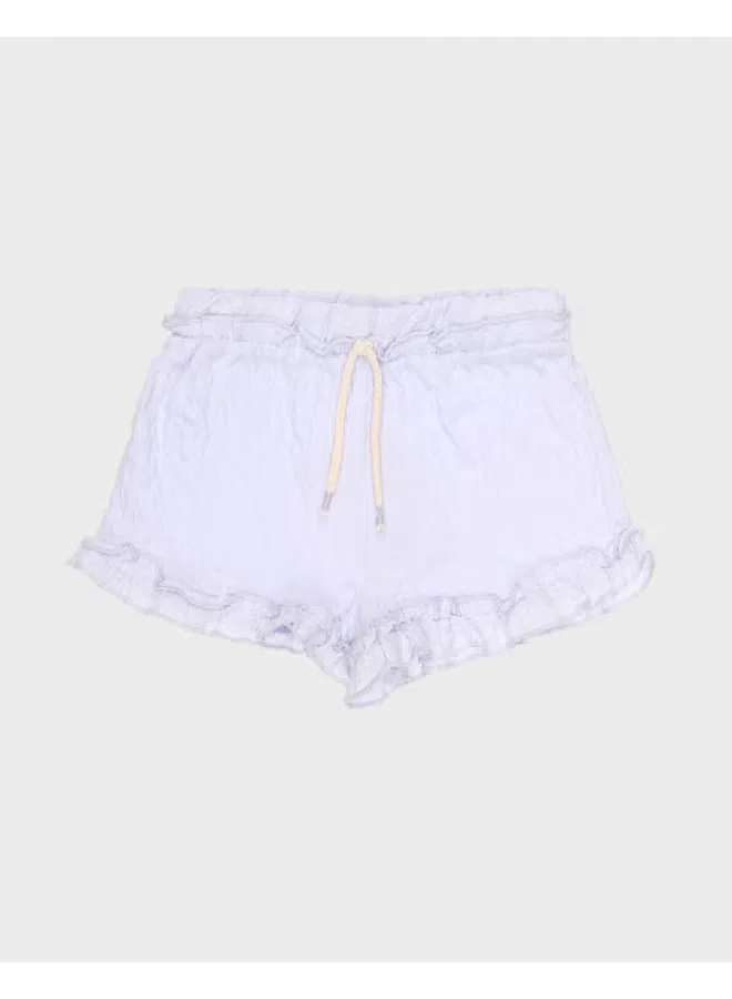 Шорты мягкие однотонные Zara, светло-фиолетовый