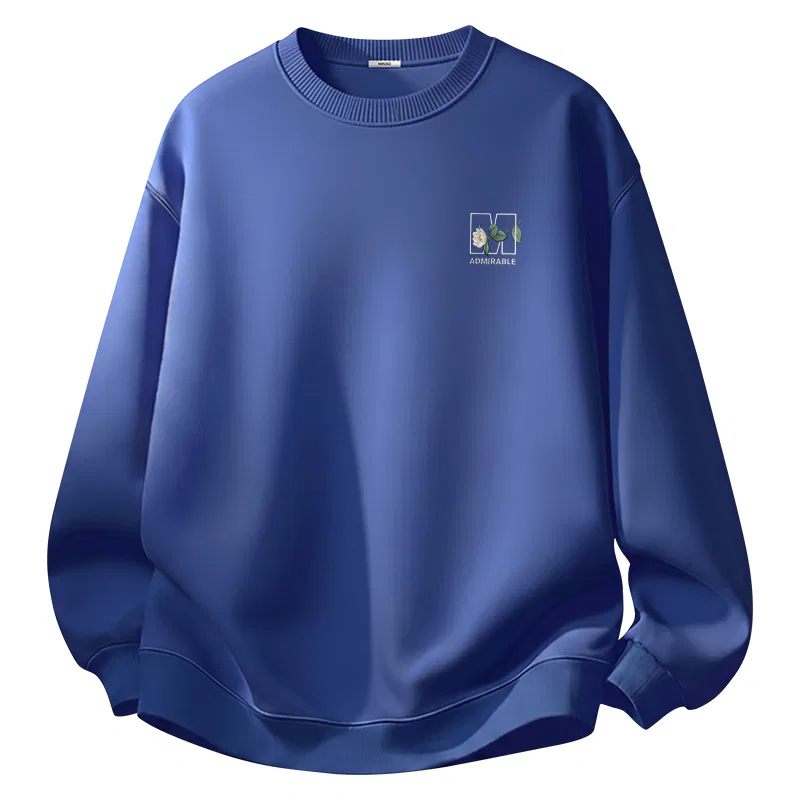 Детский свитшот хлопковый MINISO, Blue (Plain Shadow Supporting Branch Chest Logo)