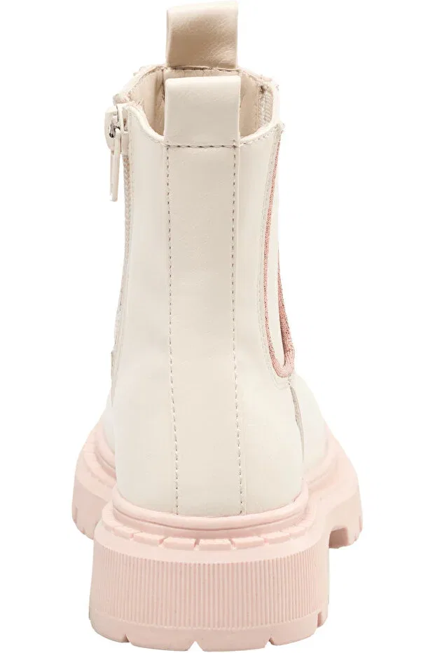 Детские ботинки для девочек без шнуровки Chelsea boots Graceland, Beige — фото 3