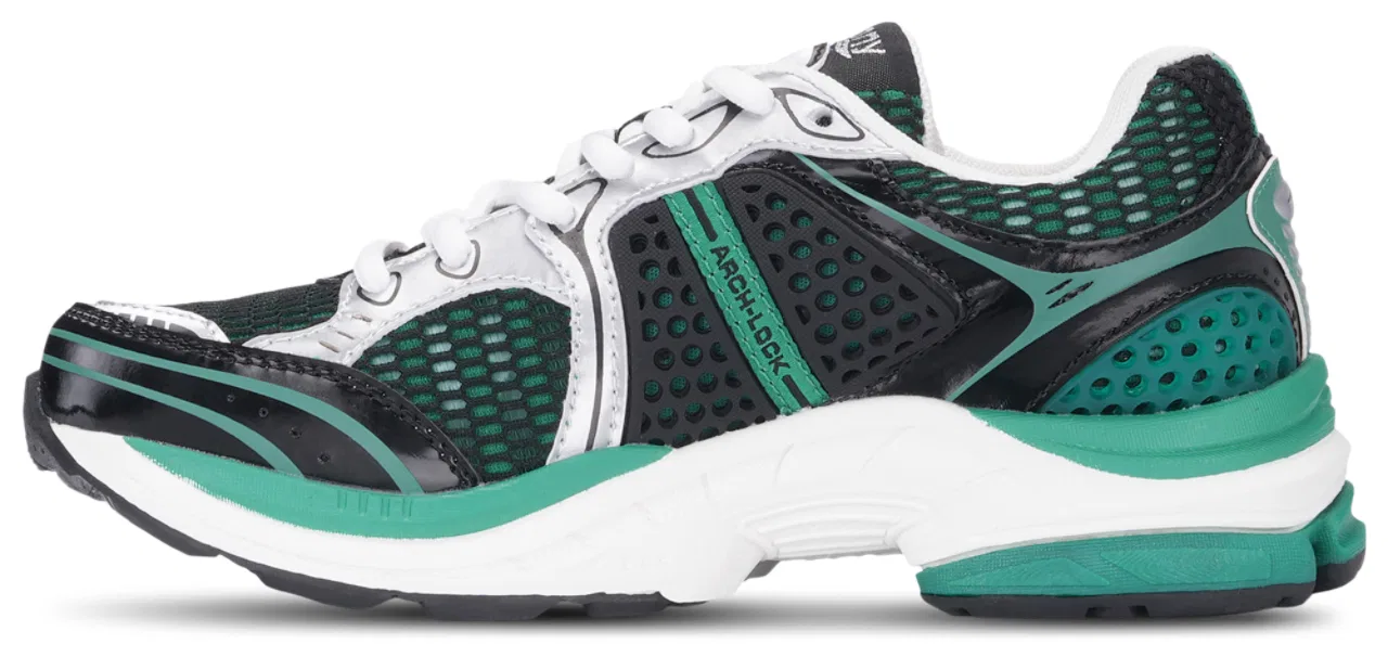 Детские кроссовки для мальчиков с открытым сетчатым верхом ProGrid Triumph 4 Saucony, Green Black — фото 2