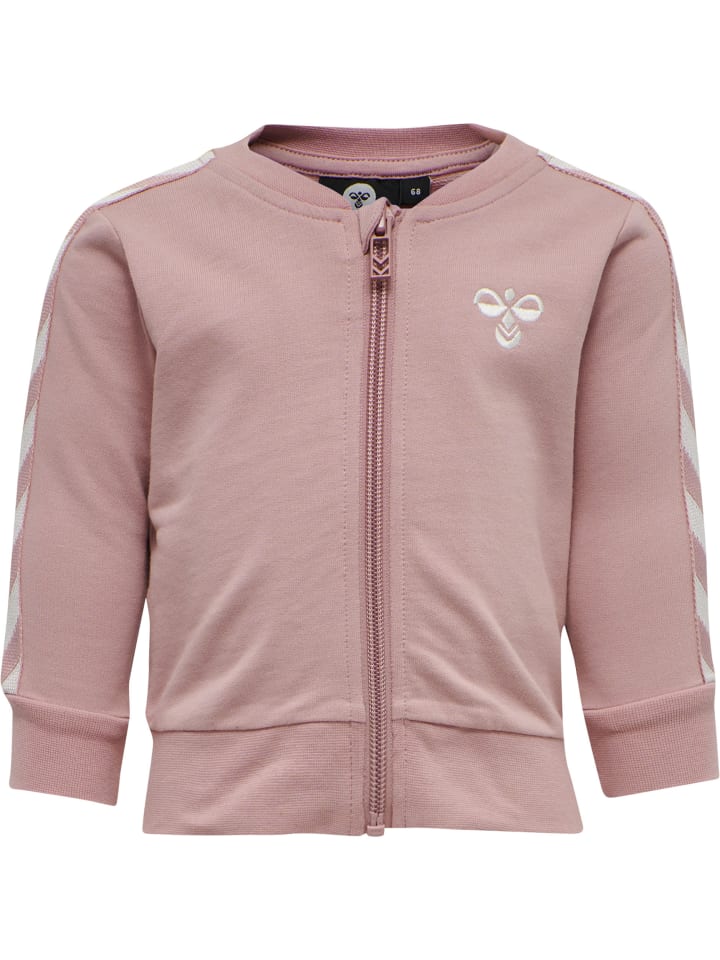Спортивная куртка Hummel Verstellbare Taille Track Suit Hmlbille Kinder, цвет WOODROSE — фото 4