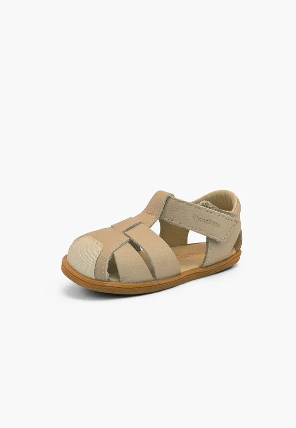 Сандалии кожаные Walking sandals Pisamonas, beige, бежевый — фото 2