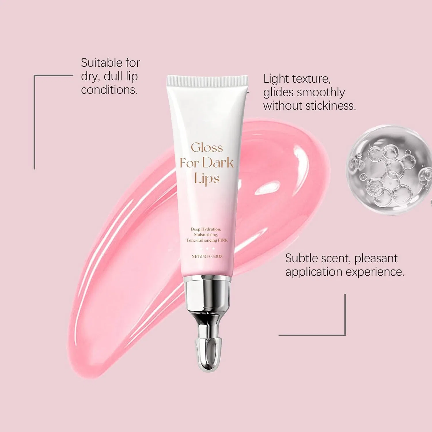 Бальзам для губ Brightening Oil, 30 г, Single Attribute Generisch — фото 4