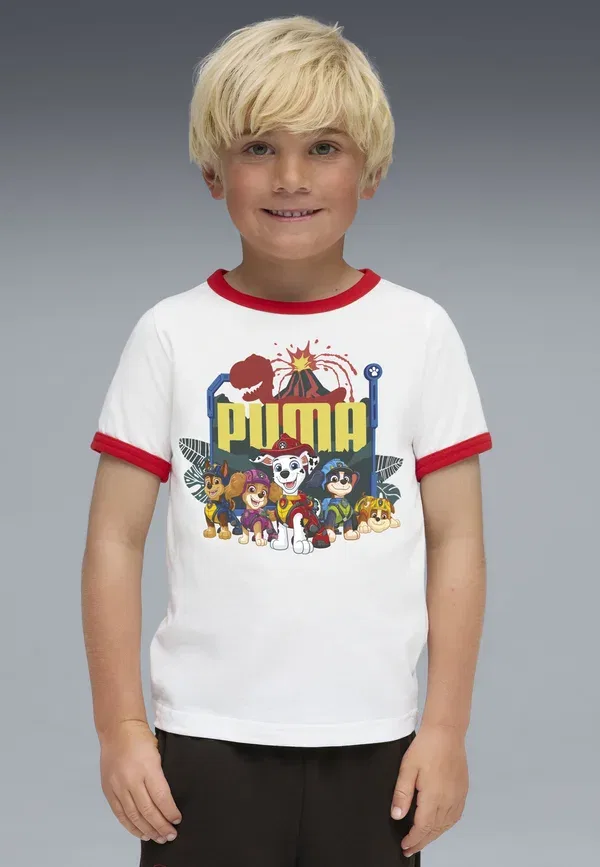Футболка с принтом Paw Patrol Puma, белый — фото 2