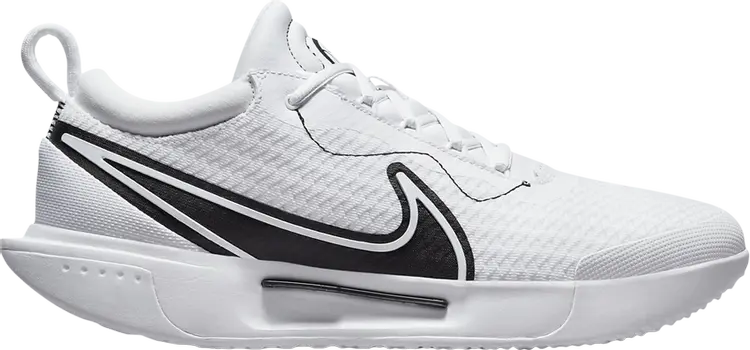 

Кроссовки Nike NikeCourt Zoom Pro HC 'White Black', белый, Белый;серый, Кроссовки Nike NikeCourt Zoom Pro HC 'White Black', белый