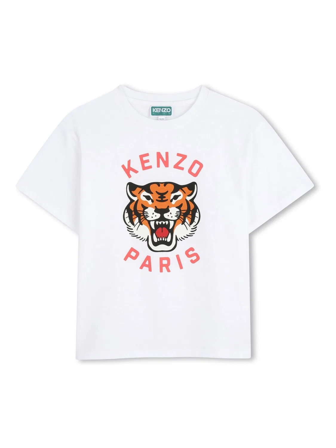 Футболка с принтом KENZO KIDS, белый