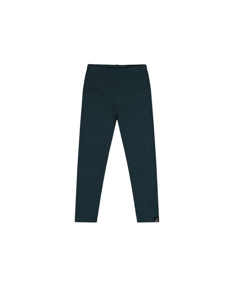 Леггинсы из риба с вертикальным рисунком Girls Must-Haves Deux par Deux, Dark Blue