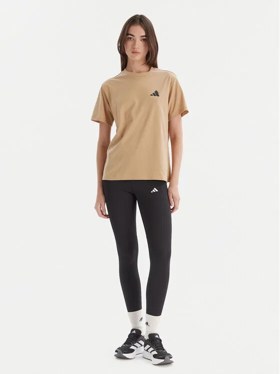 Футболка regular fit City Tech Summer Graphic Adidas, бежевый — фото 2