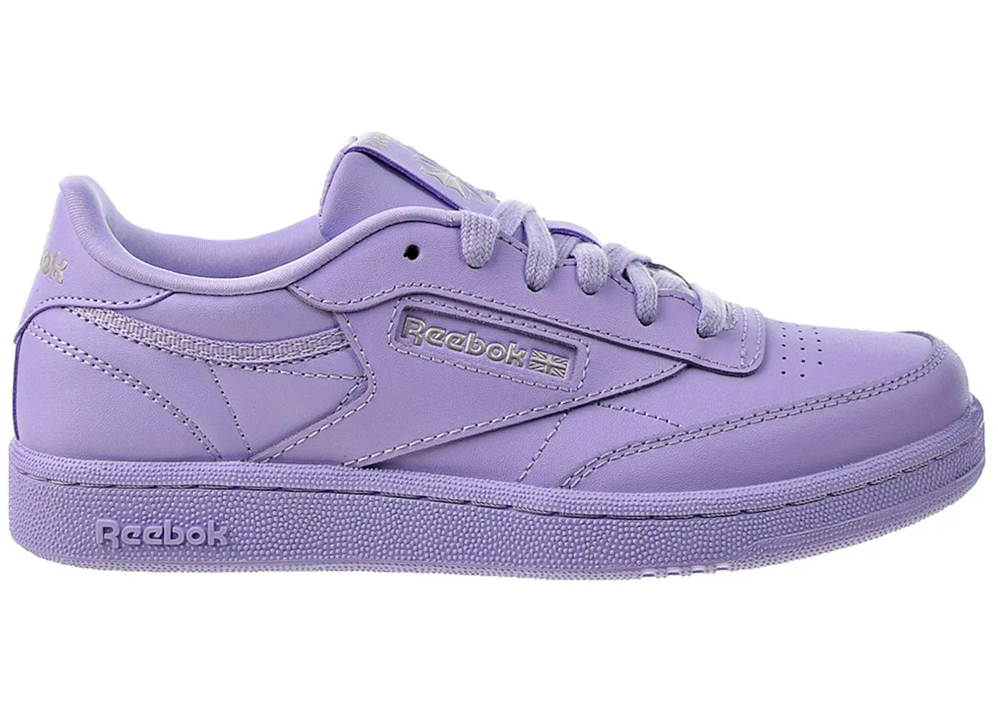 Кроссовки детские Reebok Club C Lifestyle, лимитированная коллекция Cardi B, Crisp Purple Quartz Met