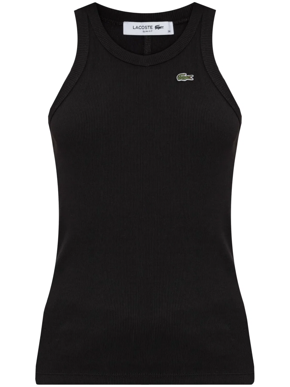 Lacoste Черная хлопковая майка