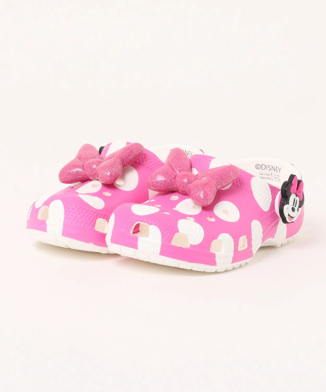 Детские сандалии-клоги с принтом Minnie Mouse, модель Classic Clog Disney, Multi
