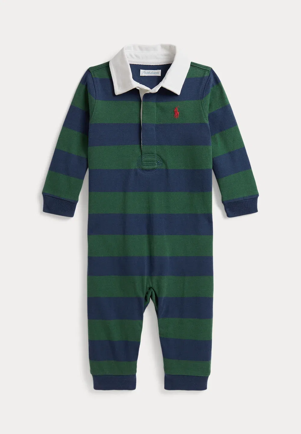 Детский комбинезон для регби Polo Ralph Lauren, Verano Green/Rustic Navy