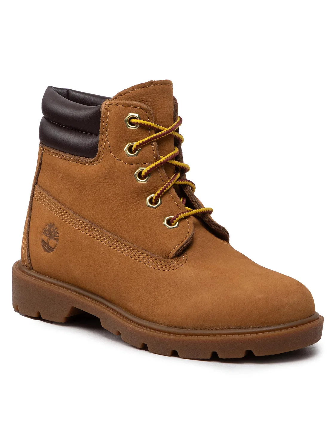 Ботильоны на шнуровке для мальчика Water Resistant Basic Timberland, коричневый — фото 2
