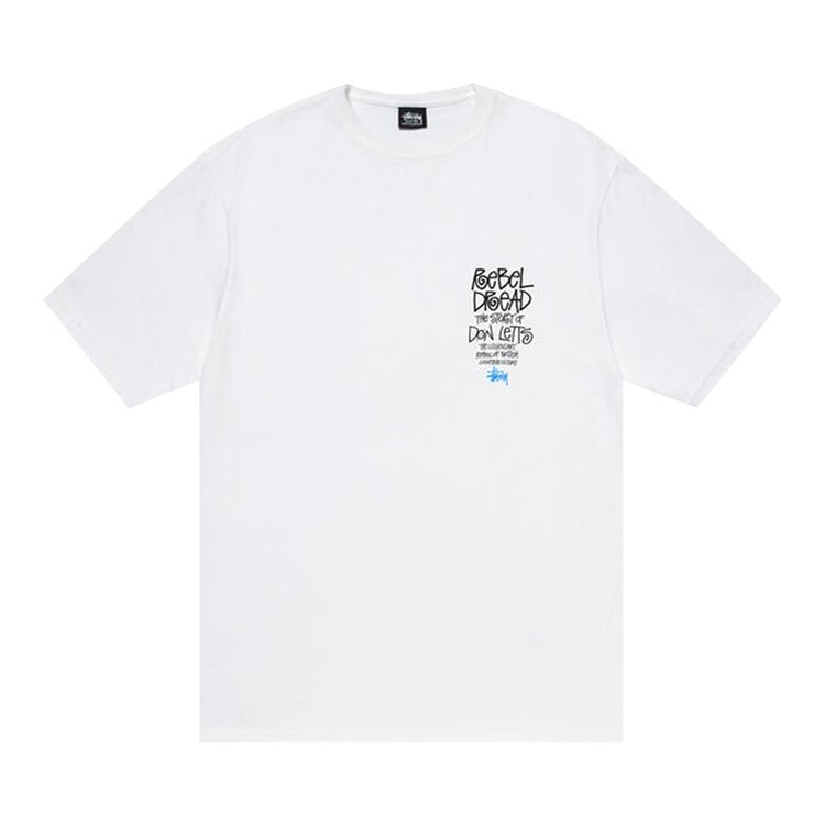 

Футболка Stussy Rebel Dread Tee 'White', белый