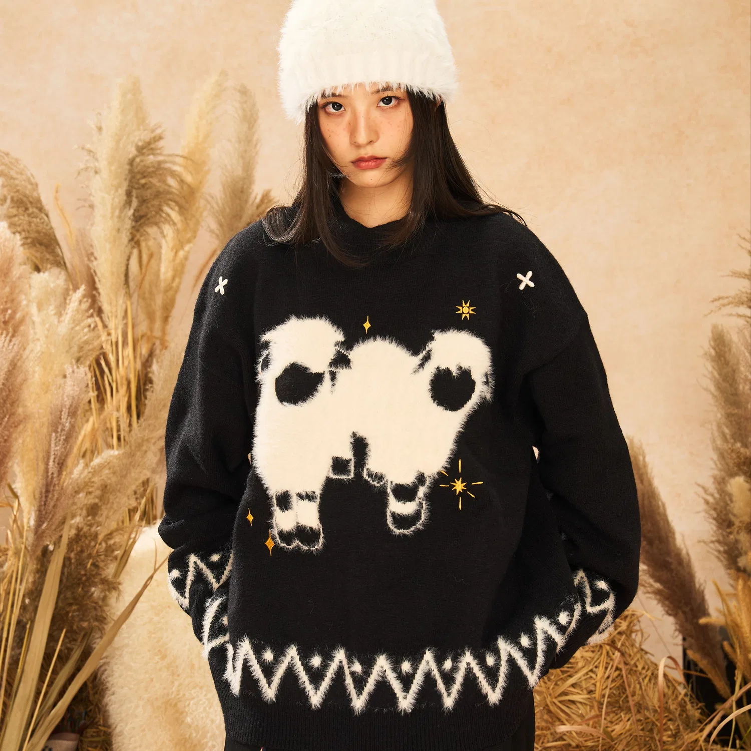 Детский свитер Unisex Clothing NSTNEW START, Black — фото 4