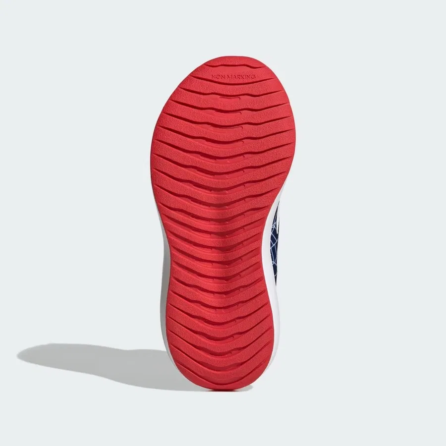 Детские кроссовки с принтом Marvel Spider Man El C adidas, Светло-синий — фото 3