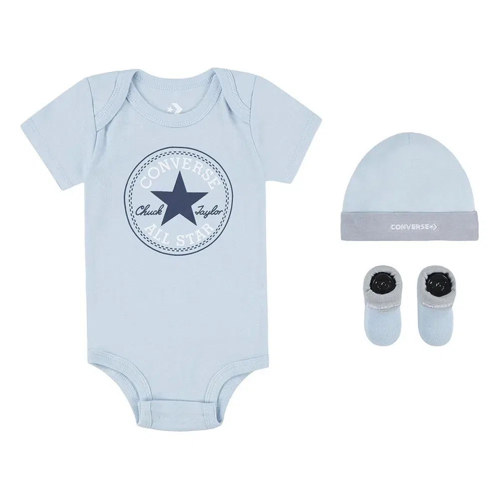 Комплект из футболки и шорт Converse Kids Classic, синий