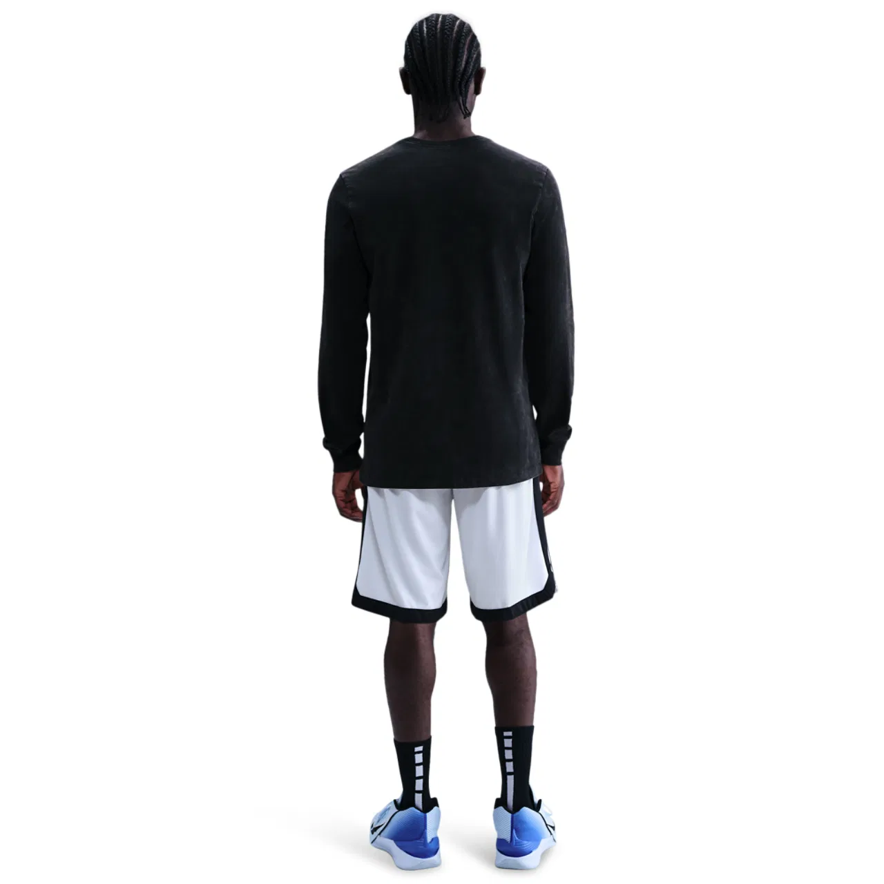 Футболка с длинным рукавом мужская Photo Nike, черный — фото 4