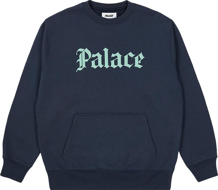 

Толстовка Palace Ye Olde Crew 'Navy', синий