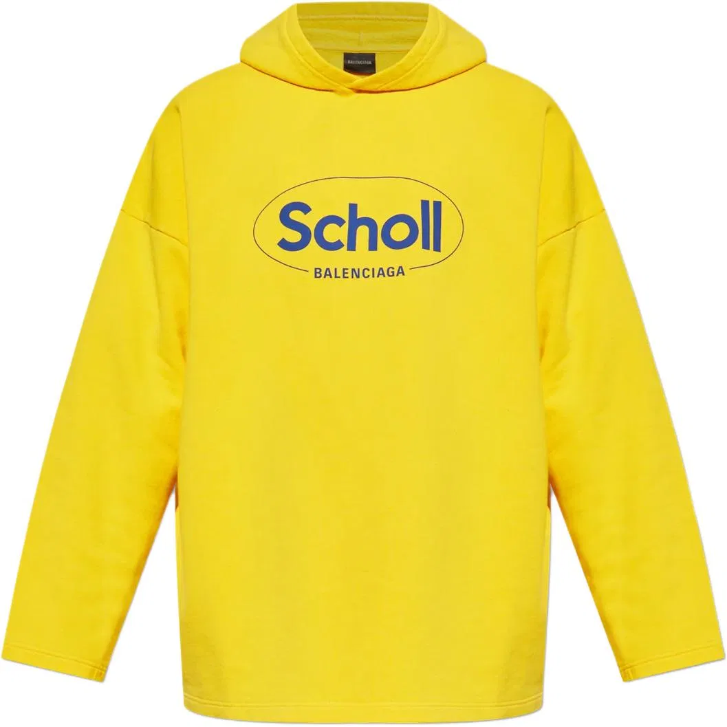Свитшот мужской Yellow Balenciaga
