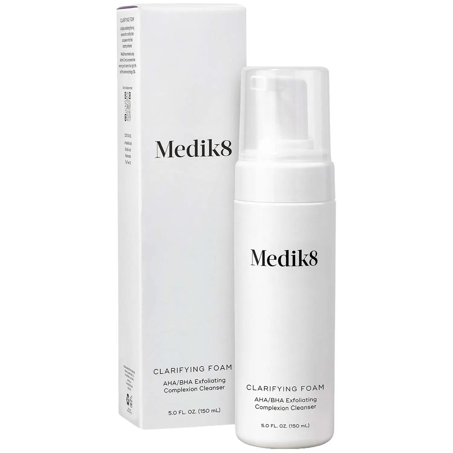 Очищающая пенка с AHA и BHA кислотами Medik8 Clarifying Foam, 150 мл — фото 2