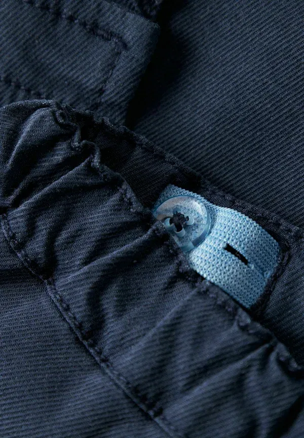 Брюки из лаиоцелла, полиэстера, вискозы и эластана Hose baggy fit cargo Name It, темно-синий Blazer — фото 3