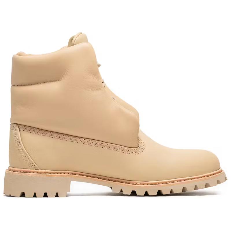 Мужские ботинки Timberland PREMIUM с оригинальным дизайном, светло-бежевый — фото 2
