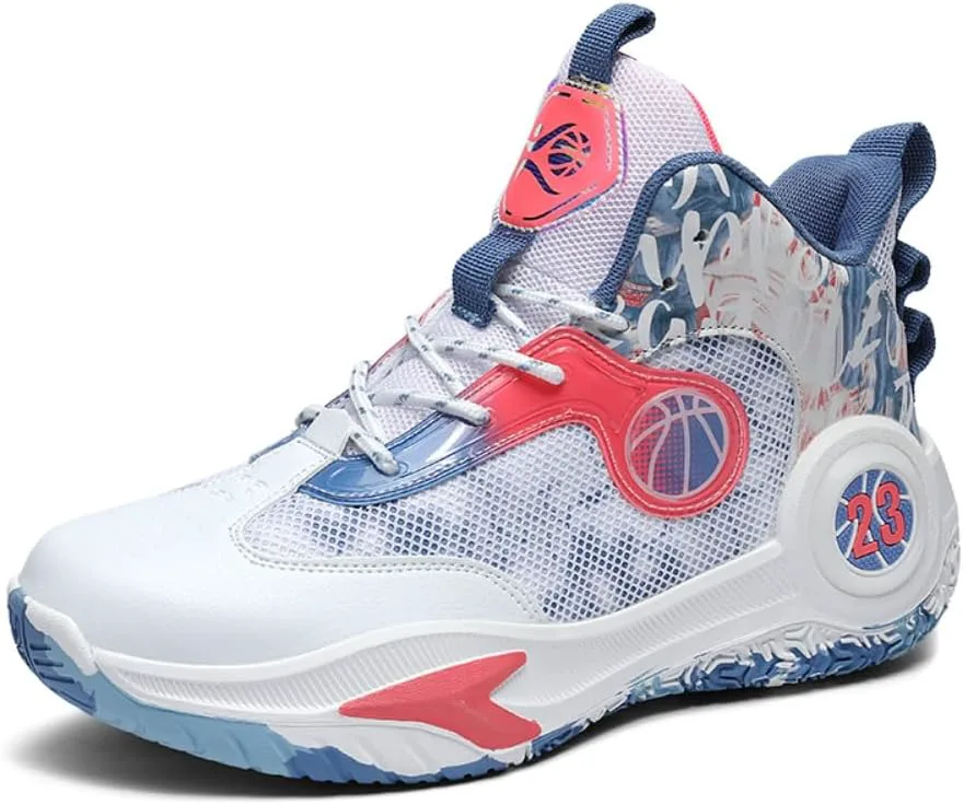 

Кроссовки 2023 Мужские обувь Спортивная обувь Для активного отдыха Баскетбольные кроссовки Тренировочные кроссовки MoLig, розовый