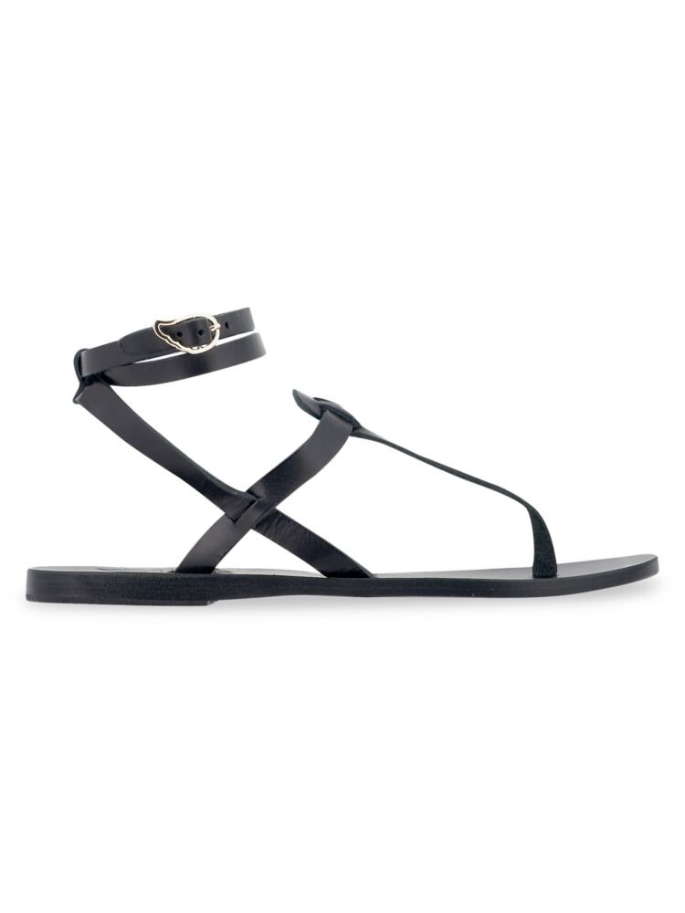 

Кожаные сандалии Estia с ремешками Ancient Greek Sandals, черный