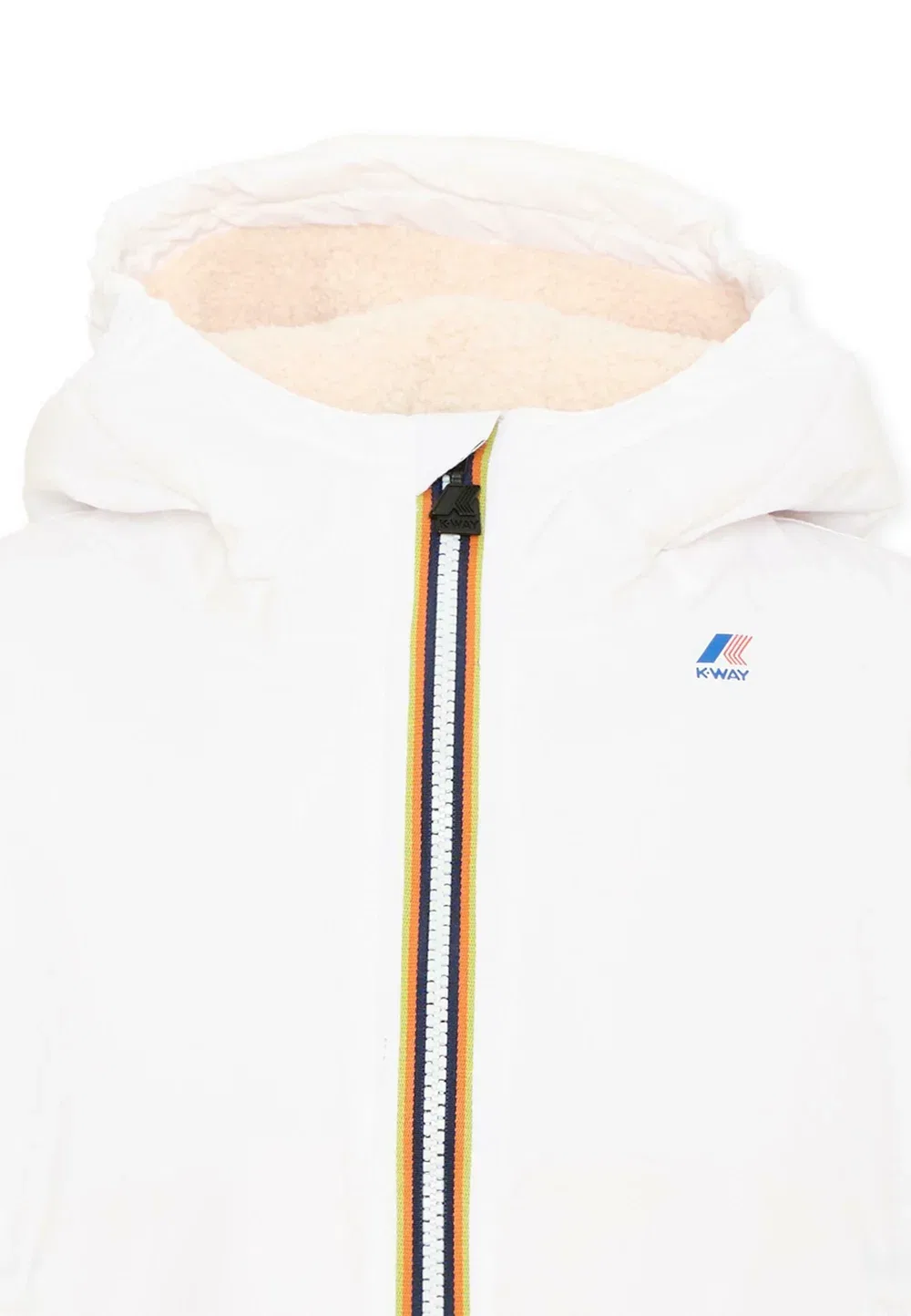 Унисекс куртка Giubbotto K-Way, White — фото 3