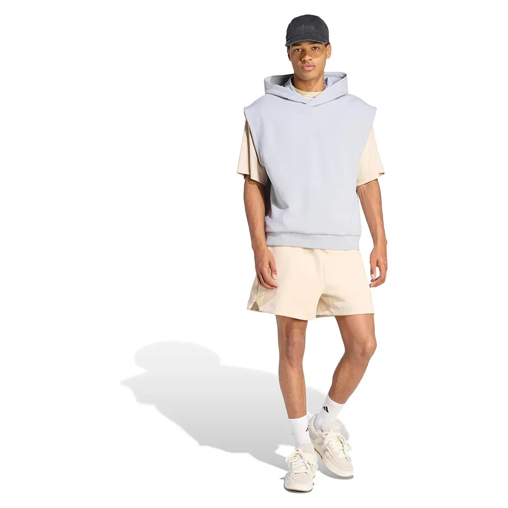 Шорты Soft Lux Adidas, бежевый — фото 3