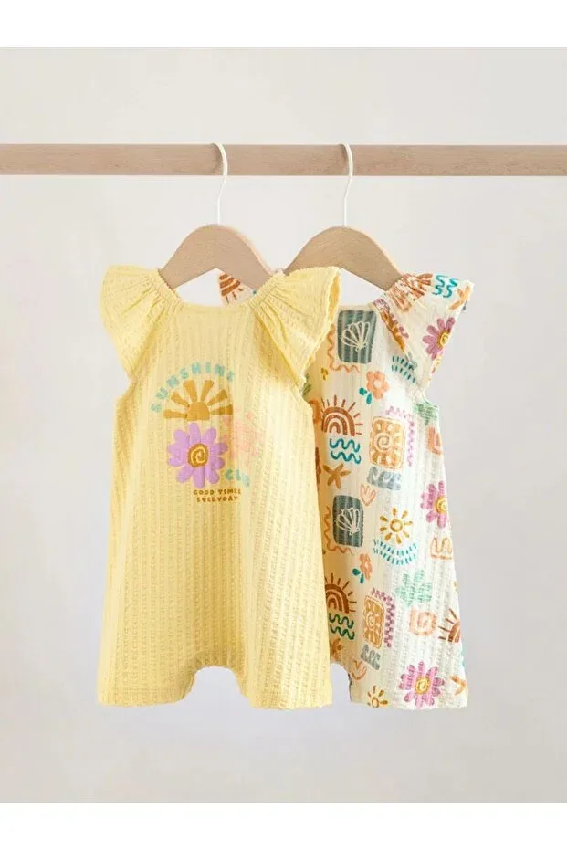 Детский комбинезон-комплект с принтом Basics Next Baby, Multicolor — фото 2