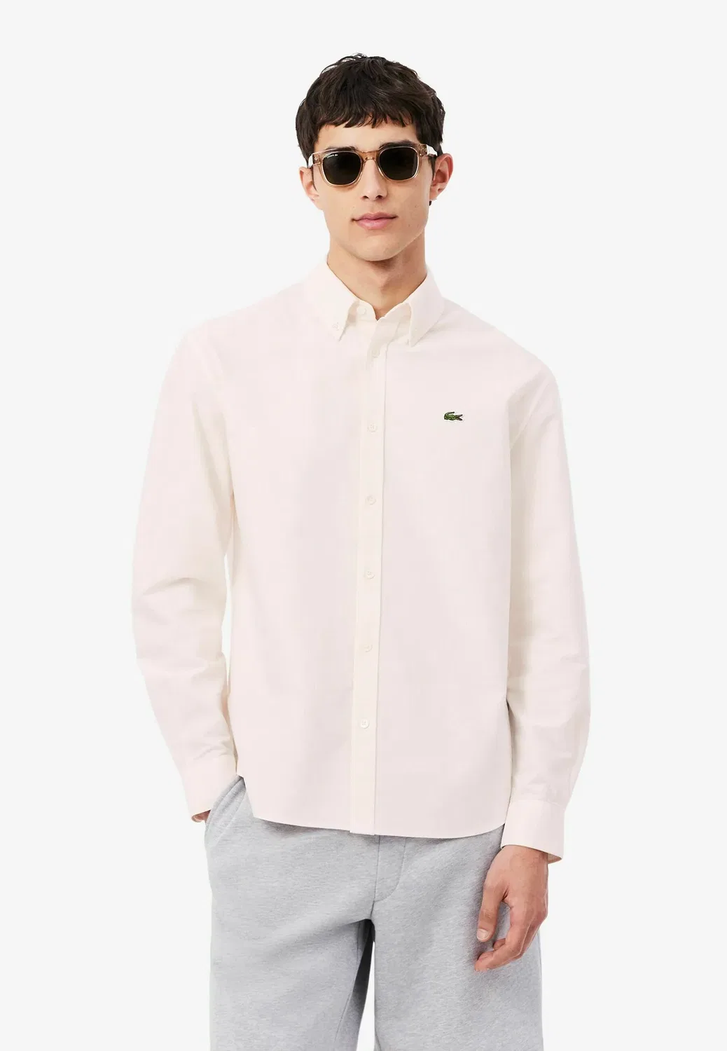 Рубашка Lacoste, Rose Pale Blanc-T