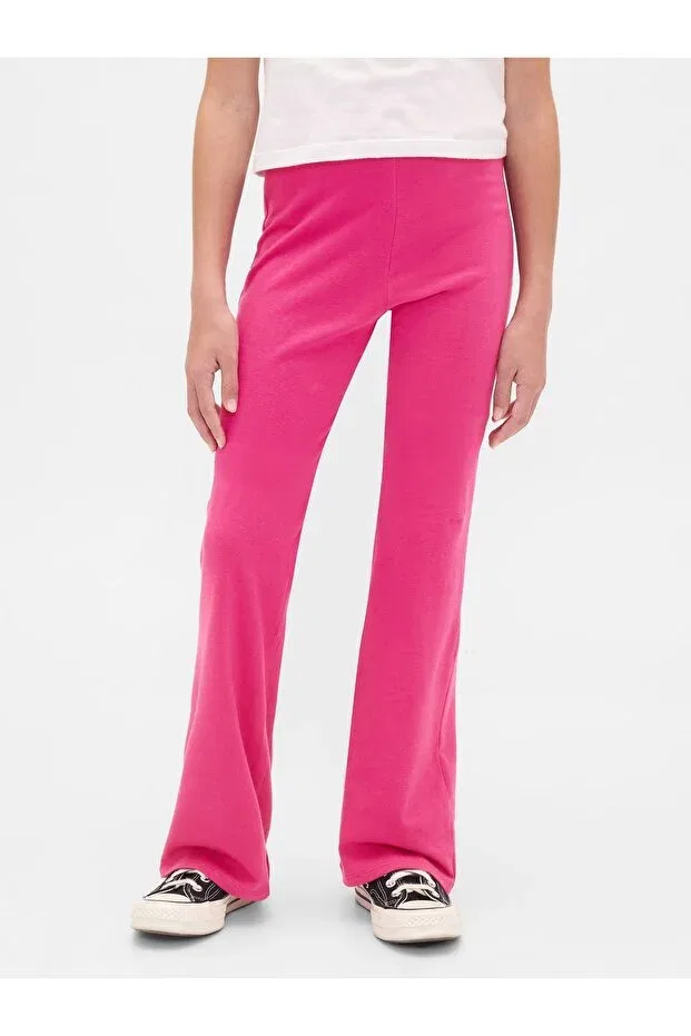 Детские леггинсы для девочек хлопковые Gap, Pink-004 — фото 4