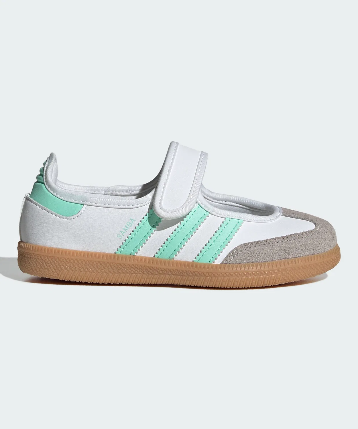 Детские кроссовки с ремешком Samba Jane Adidas, Белый
