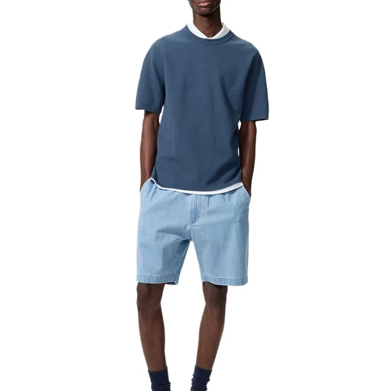 Шорты повседневные унисекс UNIQLO, Lake Blue