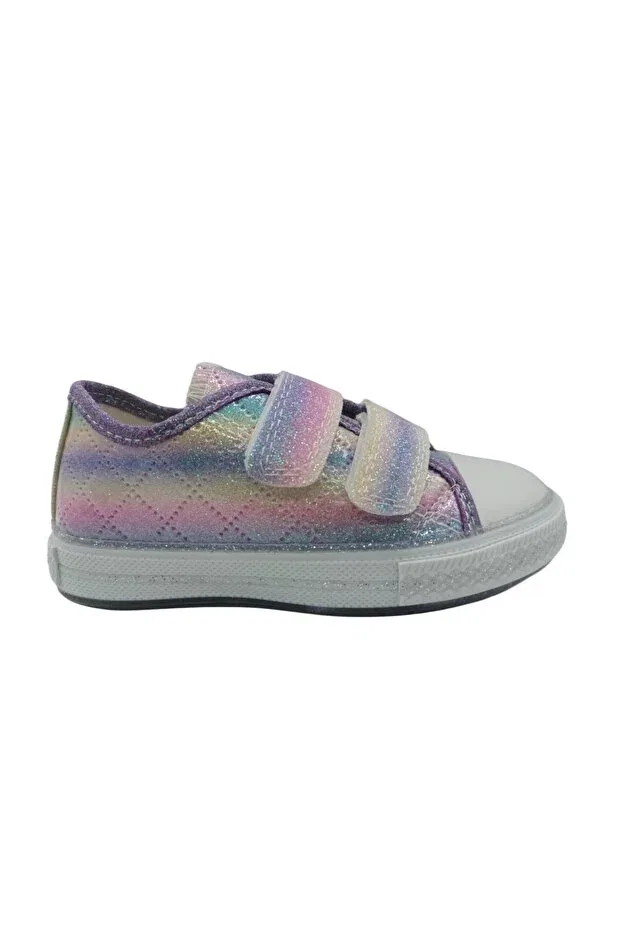 Детские туфли для девочек с подсветкой Alf Bebe, Rainbow