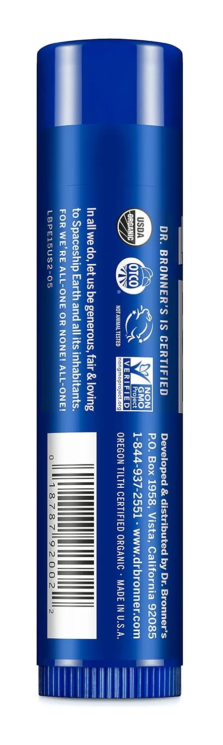 Гигиеническая помада «Lapices Labiales En Hangpack Menta» 4 г от Dr Bronner's Dr. Bronner'S — фото 2