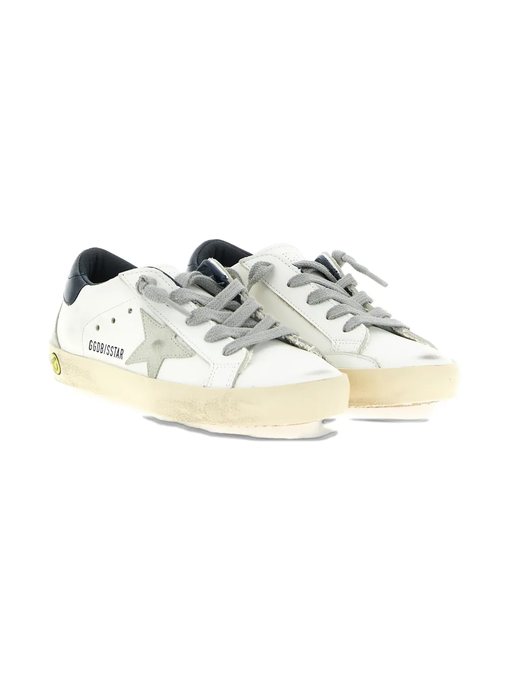 

Кроссовки с замшевыми вставками Golden Goose Kids, белый