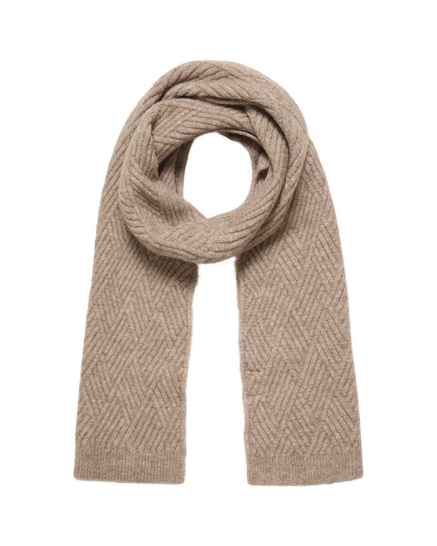 

Шарф Kaffe Scarf Getty, пятнистый бежевый