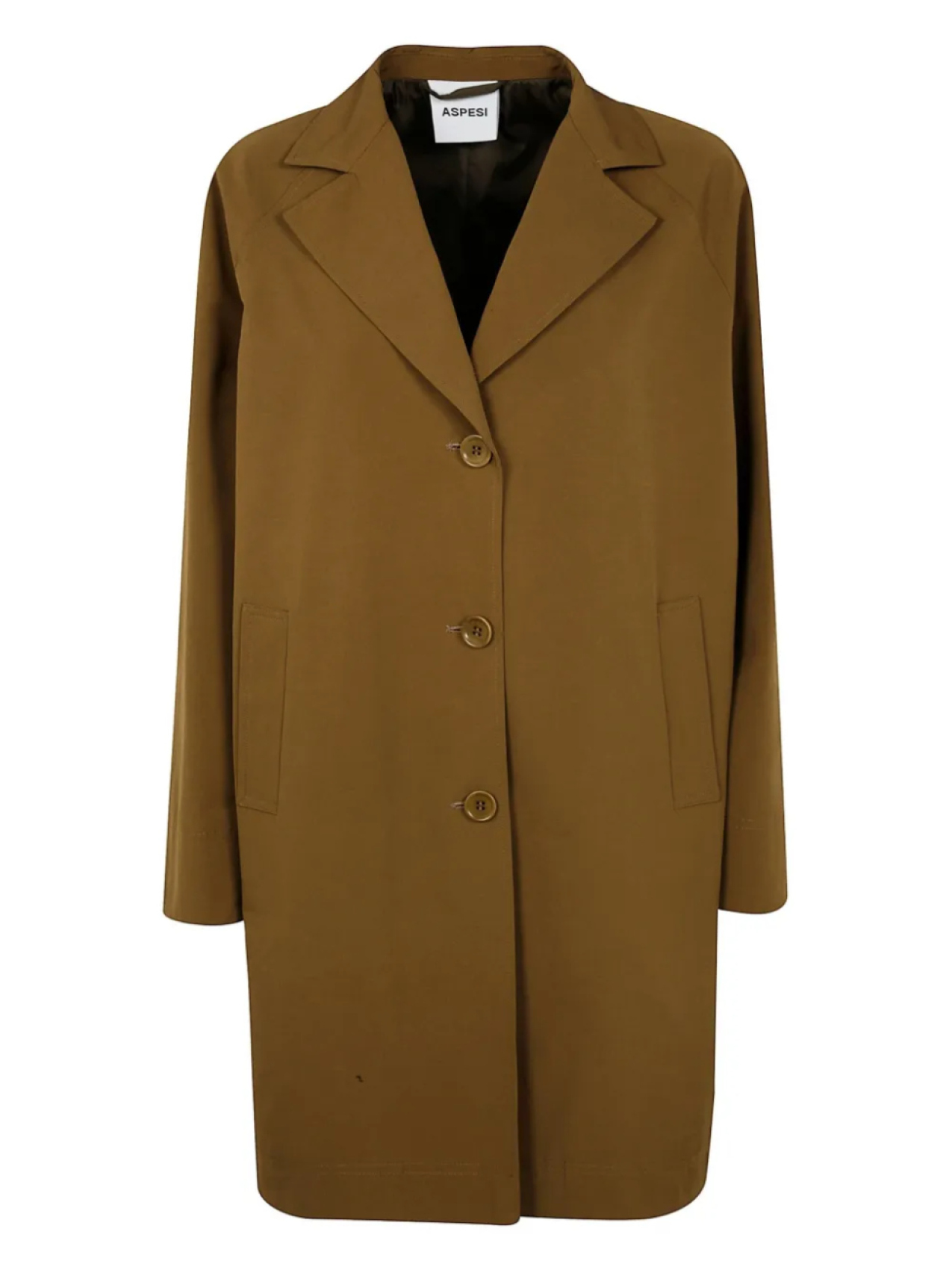 

Однобортное пальто ASPESI, коричневый