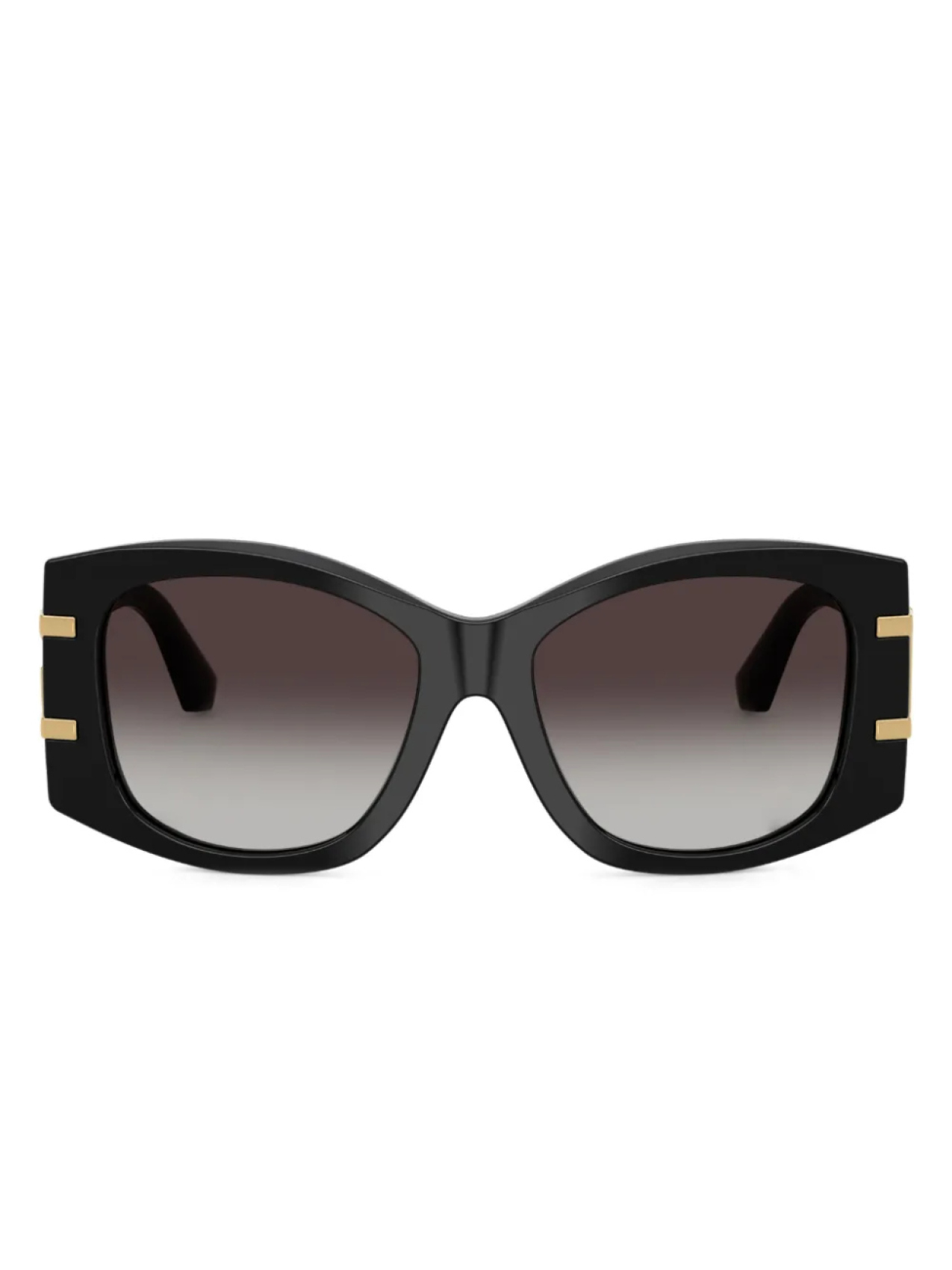 

Dolce & Gabbana Eyewear солнцезащитные очки в геометричной оправе, черный