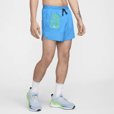 

Шорты Nike Stride Run Energy, цвет Light Photo Blue/Black/Stadium Green