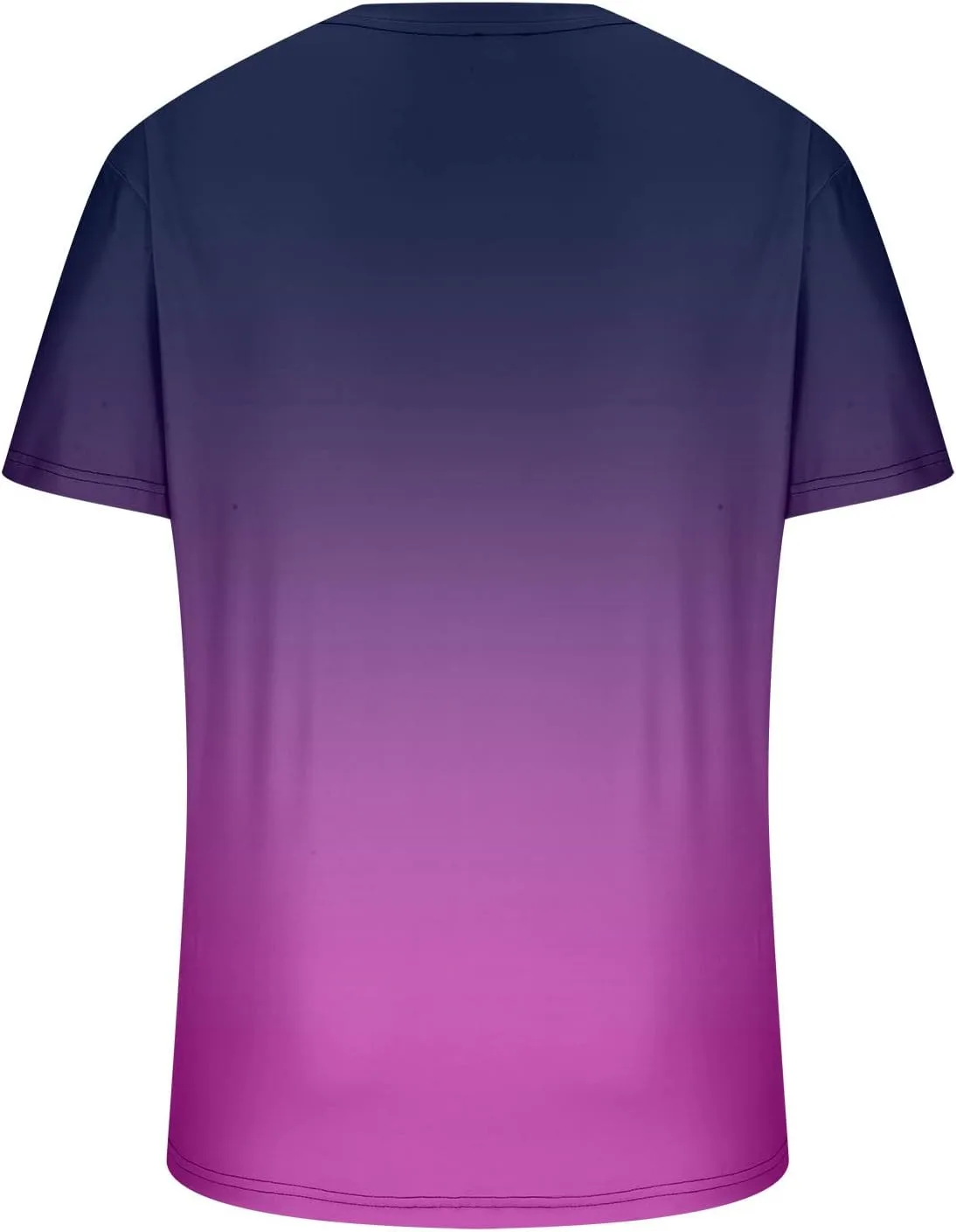 Мужская футболка V-образным вырезом Ombre Color Slim Fit — фото 2
