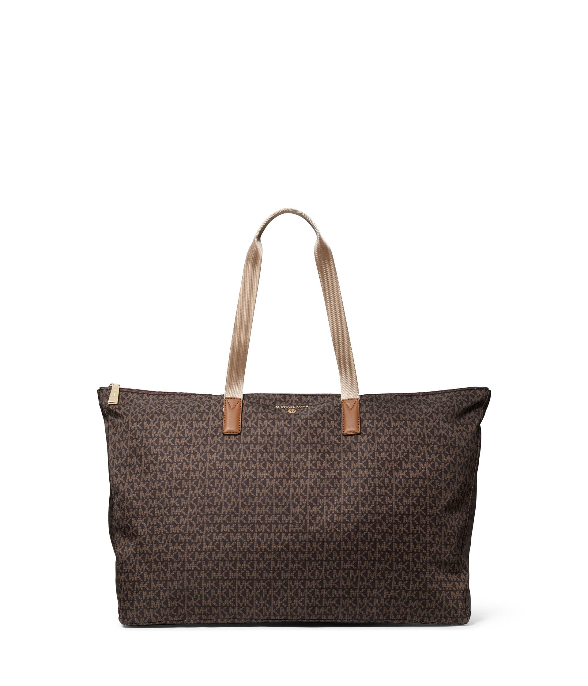 

Сумка-тоут MICHAEL Michael Kors Jet Set Travel Large Packable Tote, цвет Brown/Acorn, Коричневый, Сумка-тоут MICHAEL Michael Kors Jet Set Travel Large Packable Tote, цвет Brown/Acorn